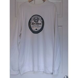 NWOT Boston Graphic Sweatshirt, 2XL White Coastal New England Cape & Islands Fan